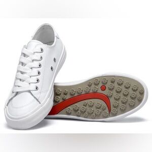 Swingdish White Traveler Golf Shoes Sz. 8.5